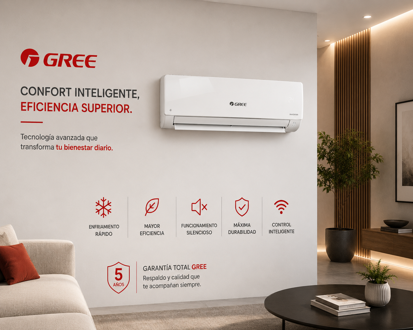 GREE servicio técnico