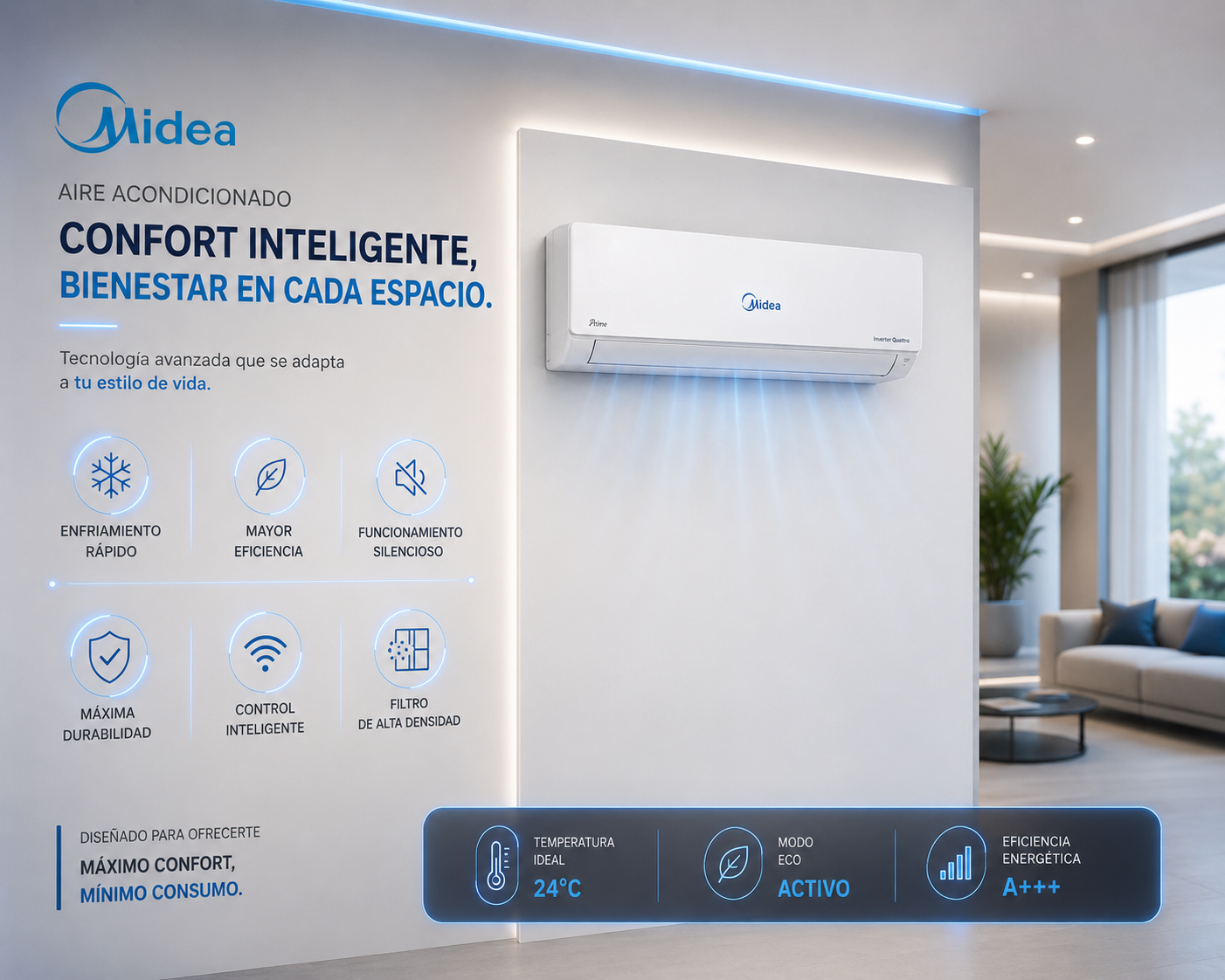 Midea servicio técnico