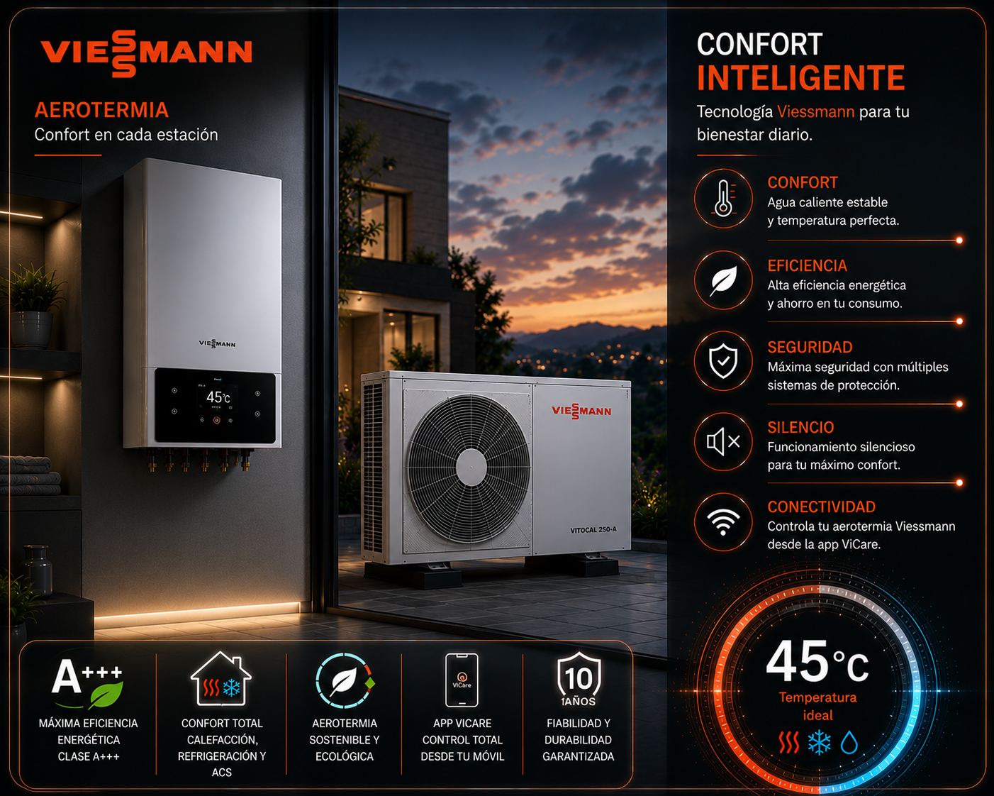 Viessmann aerotermia en madrid