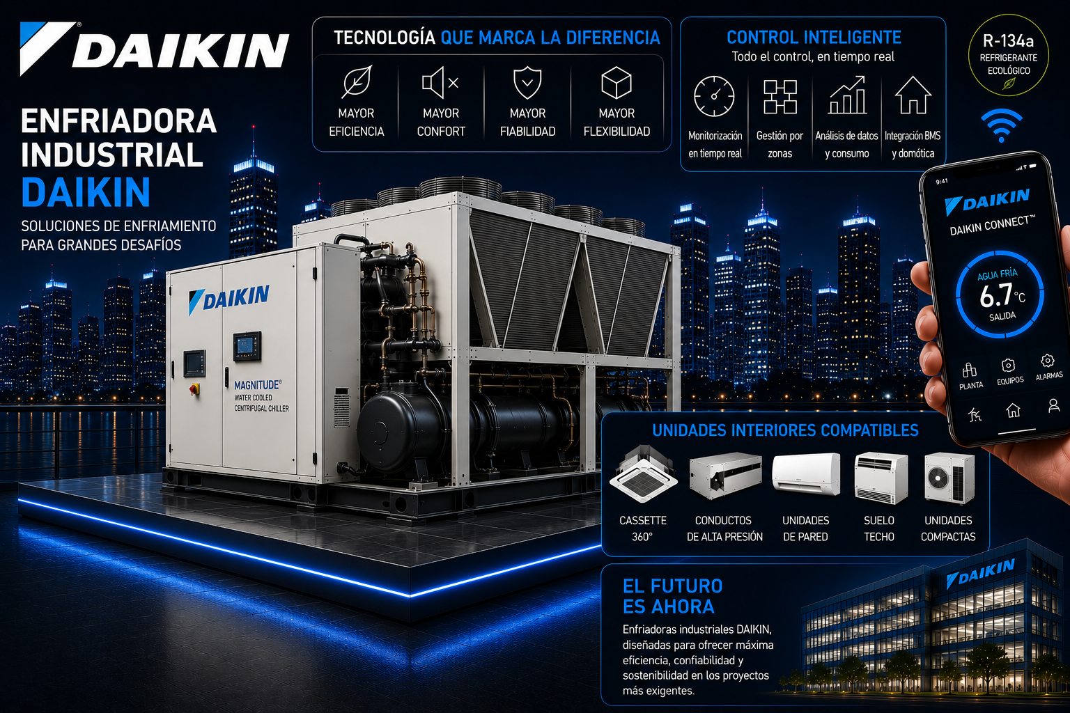Daikin aire industrial en madrid