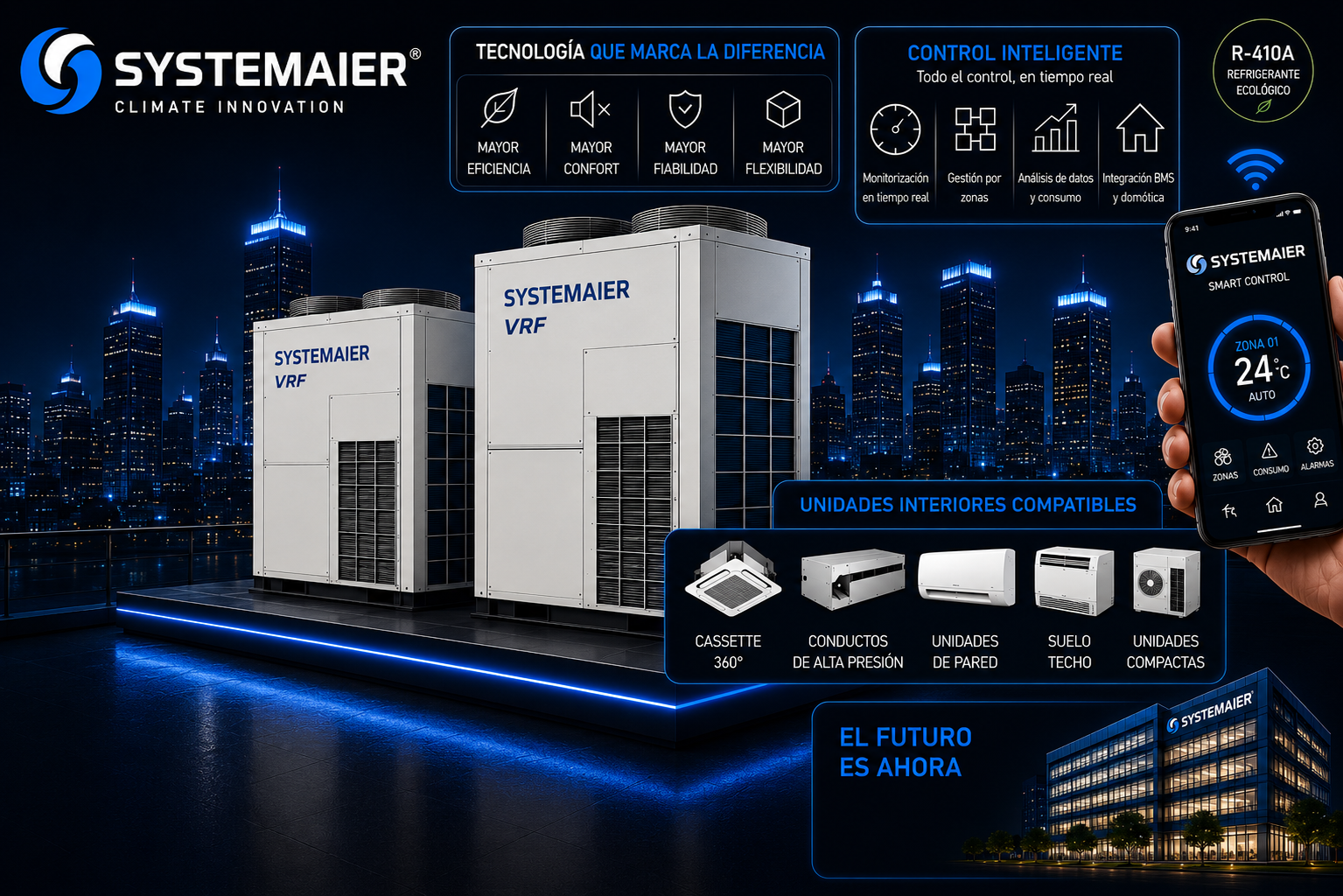Systemair aire vrv en madrid
